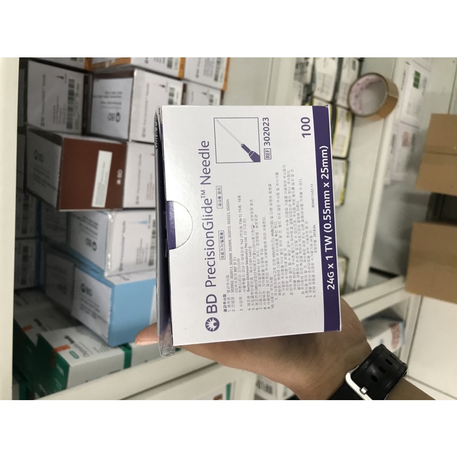 Needle Precision Glide BD / Jarum Suntik BD Box Isi 100's 18G 23G 30G 24G 25G 26G