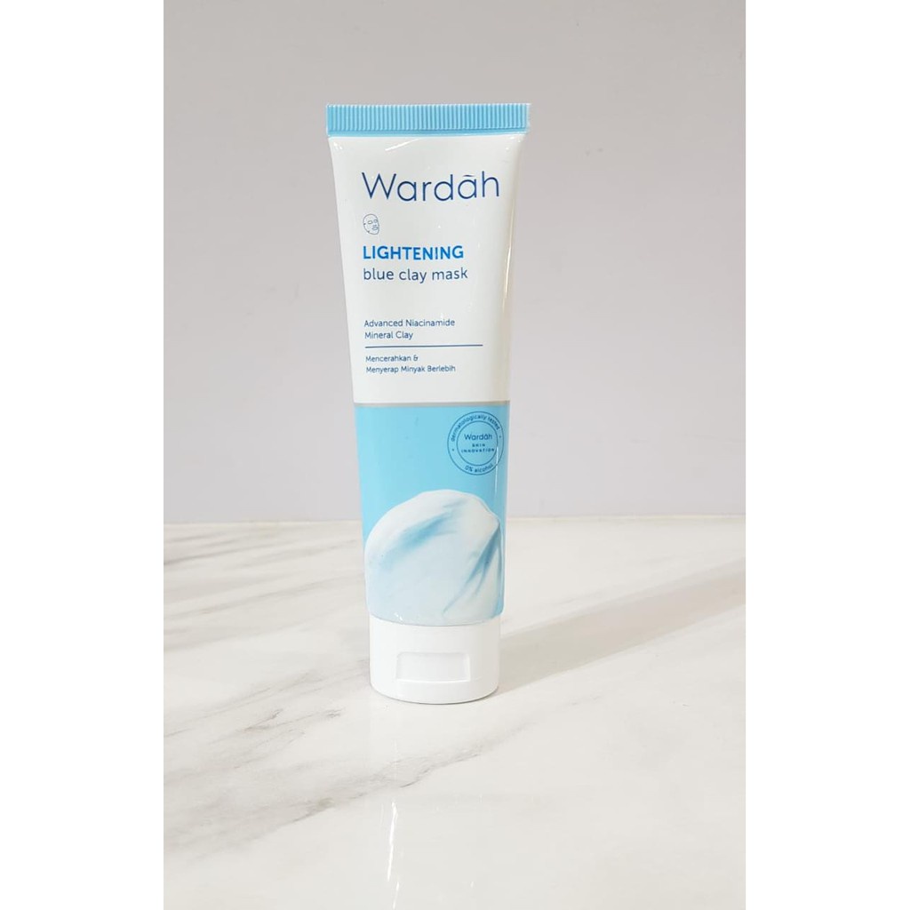 Wardah Lightening Blue Clay Mask 50 ml