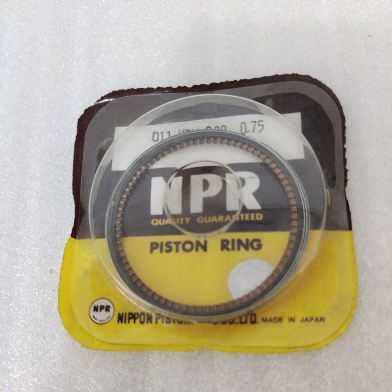 Piston Ring Oversize 0.75 Honda Supra X 125 ORIGINAL NPR npp ASLI Distributor Sparepart RPMsemarang
