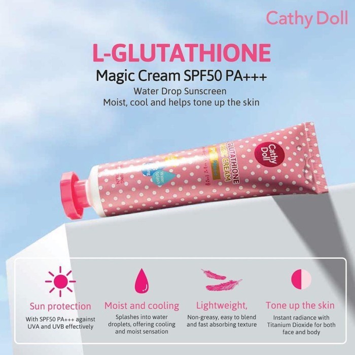 Cathy Doll L-Gluthathione Magic Cream SPF 50 PA+++ 138 ml