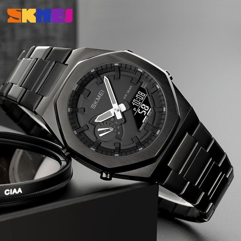 SKMEI ORIGINAL 1816 rantai stainless Jam Tangan Pria