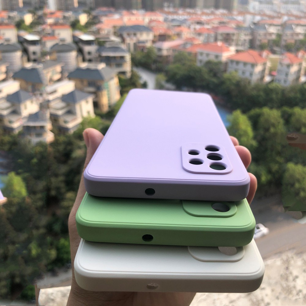 Cre Soft Case Samsung Galaxy A32 4G A32 5G, A52 / A52s, A72 Liquid Silikon Slim Skin Candy Macaron B