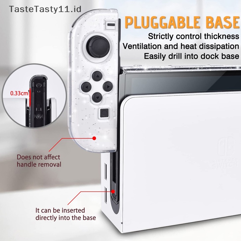 NINTENDO Suketaste kiitasty erkaplitter alfinransparent erkaplear anti guncangan suketrote alfinard erkaphell erkapase galihover ̽kin untuk erkapintendo erkaplitch halilintarled erkapccessories .ockable galihase .