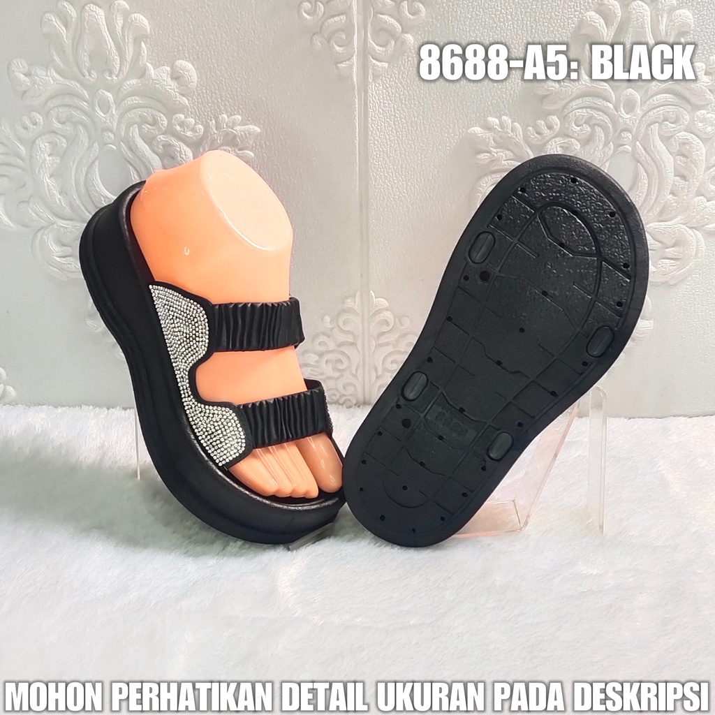 Sandal Wanita Fashion 8688 A5 Sendal Perempuan Import antislip SDLWW