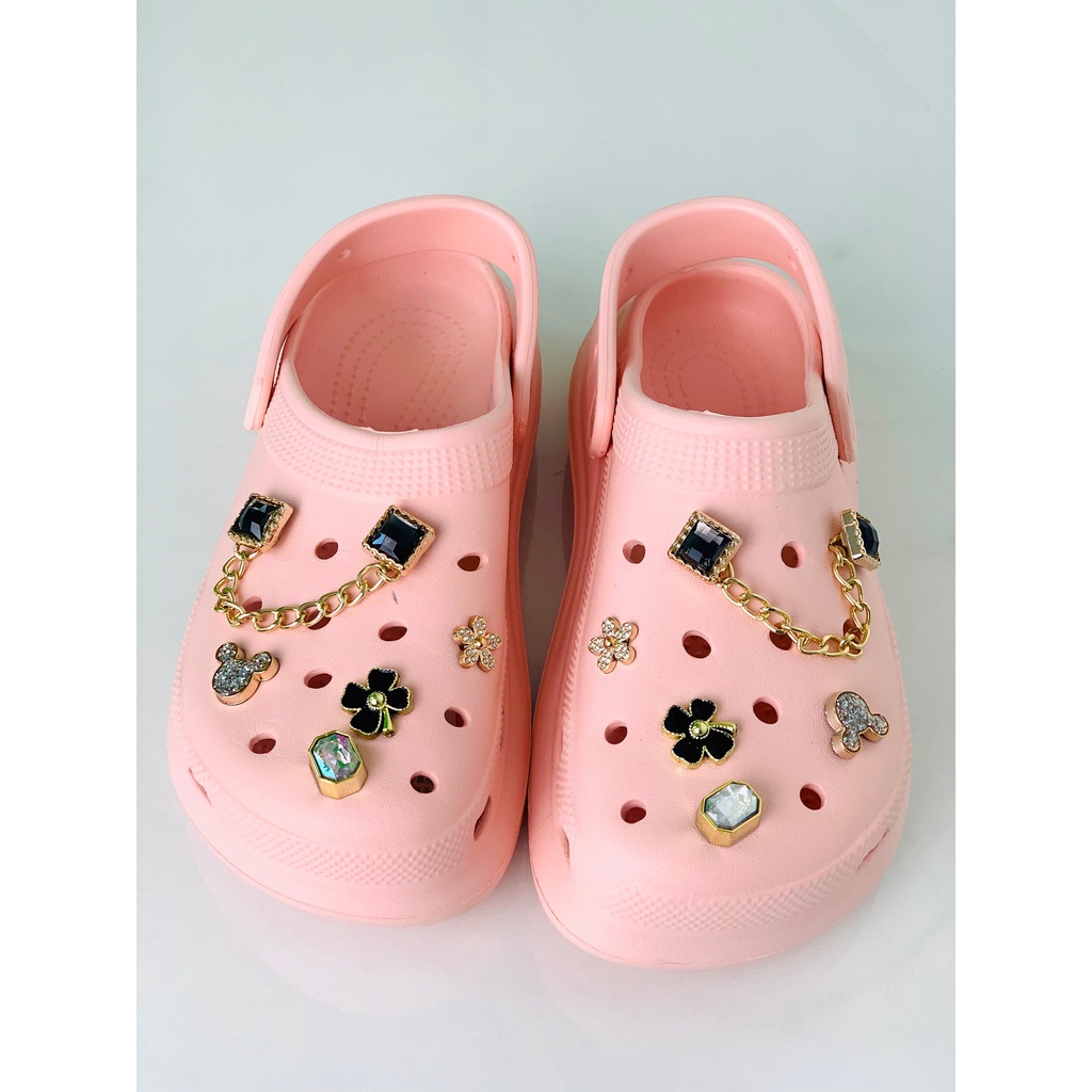 SANDAL WANITA KEKINIAN IMPORT JELLY SI06 ELEGANT CUTE SENDAL SLIP ON PREMIUM