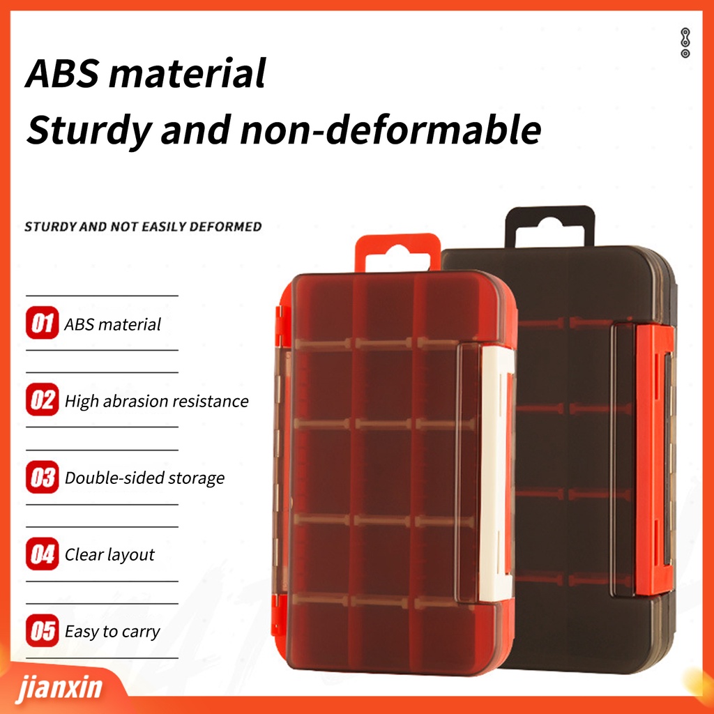 (In Stock) Kotak Umpan Pancing Dengan Pegangan Anti Gores Kapasitas Besar Tahan Korosi Case Umpan Pancing Anti Cacat Untuk Olahraga