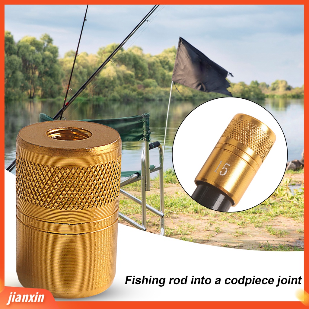 (In Stock) Konektor Jaring Pendaratan Pancing 8mm Benang Universal DIY Kuat Kokoh Aksesoris Heavy Duty Pancing Dimodifikasi Dip Net Adaptor Perlengkapan Memancing