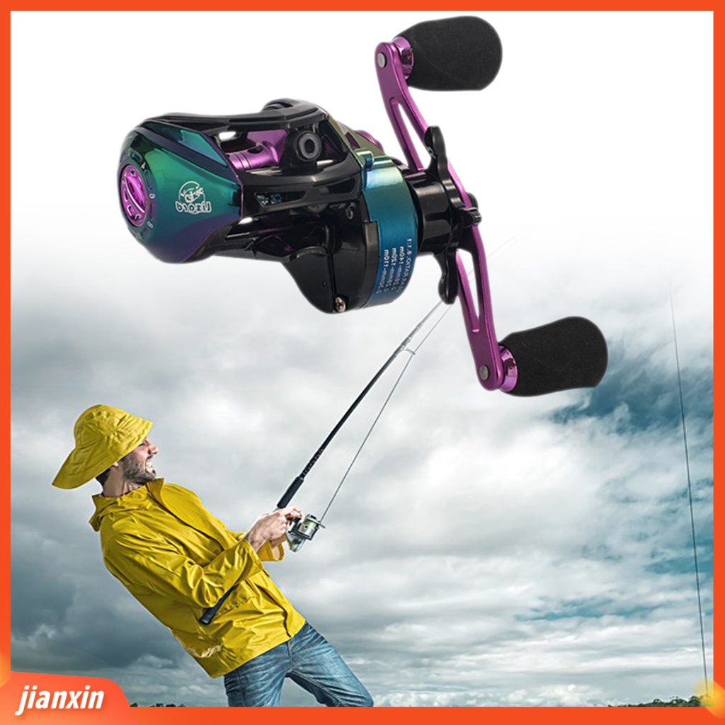 (In Stock) Roda Pancing Gulungan Umpan Rem ic 8.1:1 Multi Warna Untuk Angling