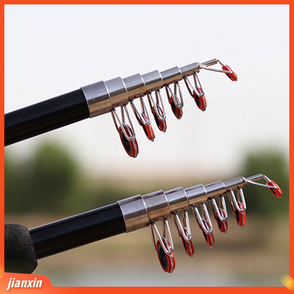 (In Stock) Joran Pancing Cap Tongkat Tebal Heavy Duty Portable Travel Fishing Pole Kit Untuk Outdoor