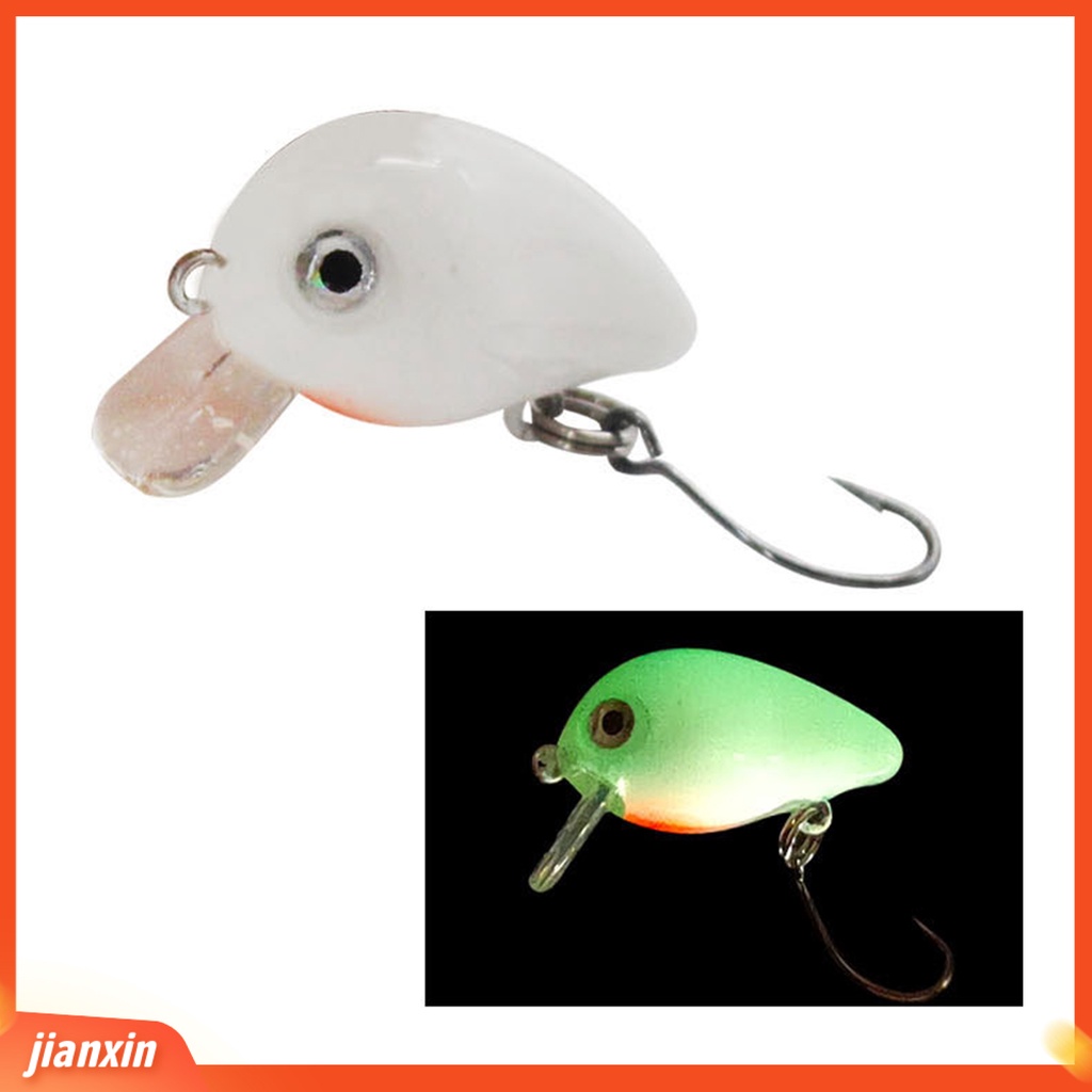 (In Stock) Umpan Pancing Ikan Kecil Palsu Wobbler Bait Tackle Dengan Single /Treble Hook Untuk Ikan Gurame