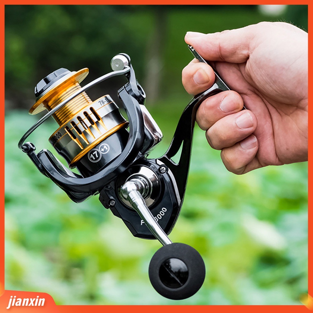 (In Stock) Spinning Reel Gulungan Berputar Pancing Bahan Metal Ultra Halus Tahan Lama Untuk Hadiah