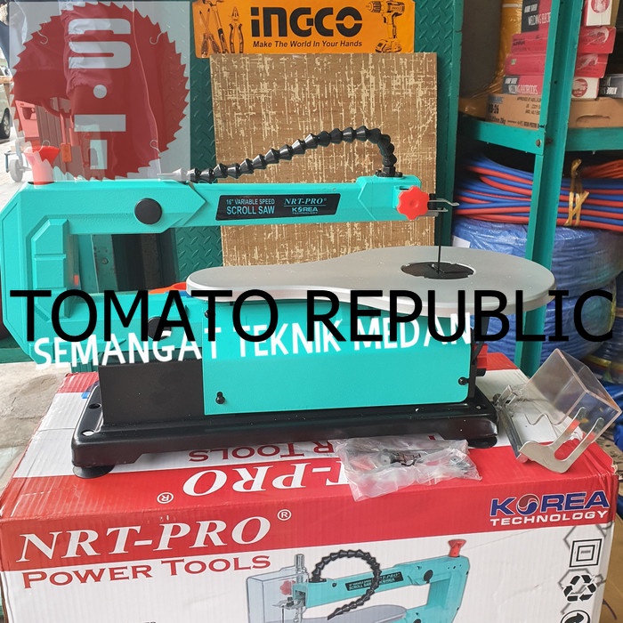 Murah MESIN SCROLL SAW SCROLLSAW GERGAJI TRIPLEK 16" 16 " NRT-PRO NRT PRO YGC589