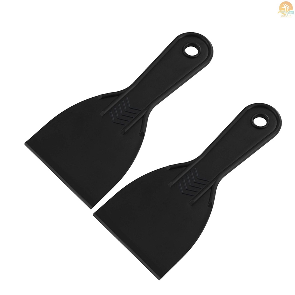 In Stock 2pcs SLA DLP UV Resin 3D Printing Model Sekop Alat Penghilang Plastik Spatula Sekop Hitam Kompatibel Dengan Creality Anycubic Wanhao TENLOG Printer 3D