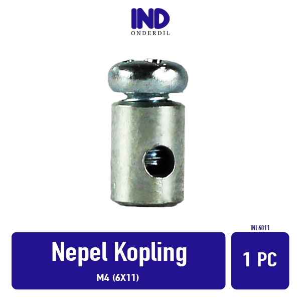 Nepel Kopling-Wire Nipple 6x11