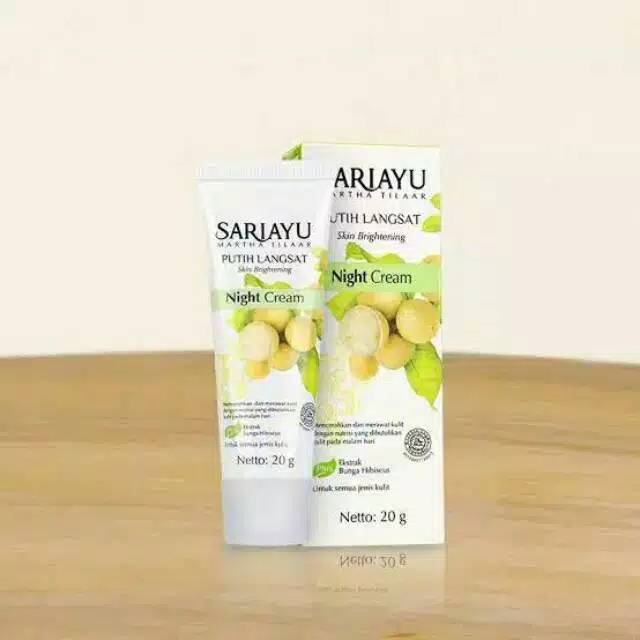 SARIAYU Putih Langsat Moisturizer / Night Cream - SARI AYU