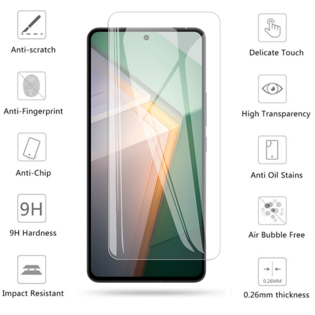 Tempered Glass VIVO IQOO 11 5G Screen Guard Protector Clear