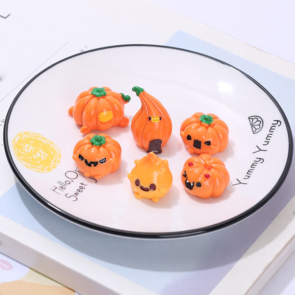 Populer Miniatur Halloween Kelelawar Labu Hantu Spider Resin Dekorasi Liontin Kreatif Lucu DIY Pria Gantungan Kunci Aksesoris Hadiah Untuk Anak Kartun Mainan Untuk Ponsel, Tas Wanita