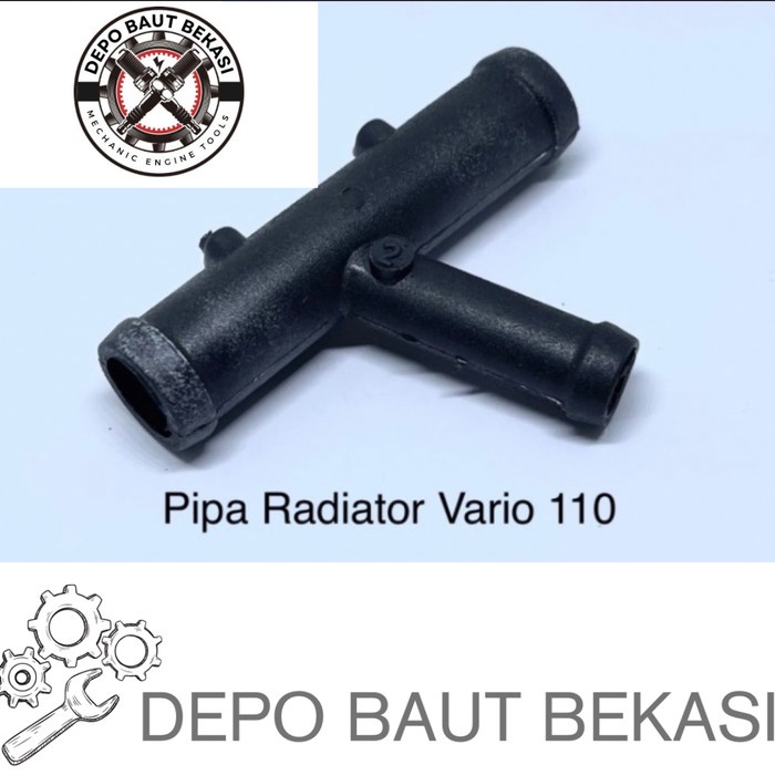 Pipa Radiator Vario 110/ Pipa Radiator T Joint Three Way Vario 110