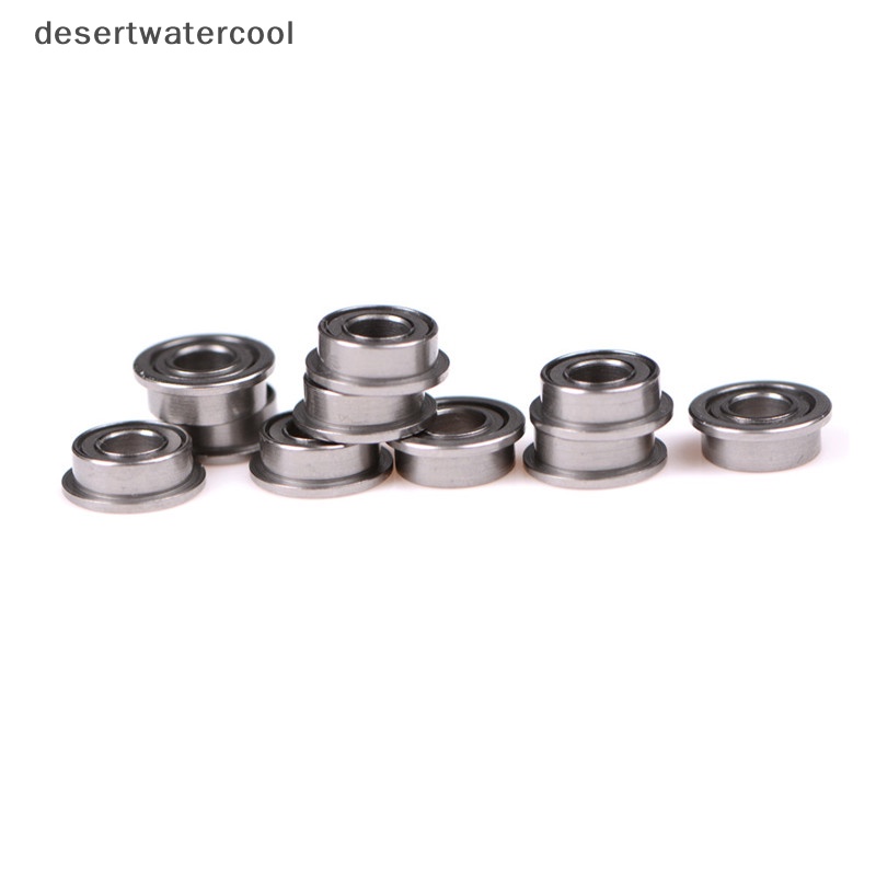 Deid 10PCS MF63zz Bantalan Bola Bergelang Ganda Logam Mini (3mmX6mmX2.5mm) Martijn