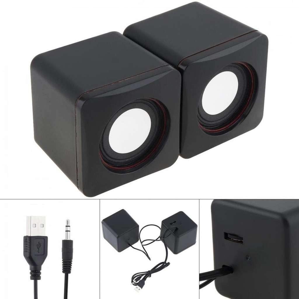 Mini Speaker Multimedia Model 101Z Kabel USB Komputer Laptop Notebook Smartphone Aktif