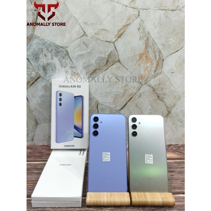 SAMSUNG A34 (5G) - 8/128 & 8/256 - FULLSET & BATANGAN - SECOND - 8/128 FULLSET