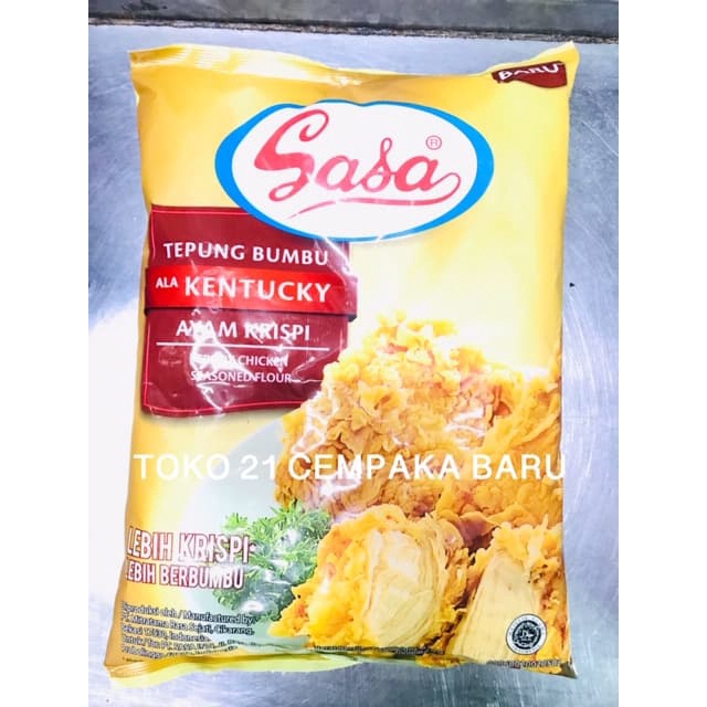 

Sasa Tepung Bumbu ALA KENTUCKY 850 gram | Sasa Tepung Ayam Kentucky 850g