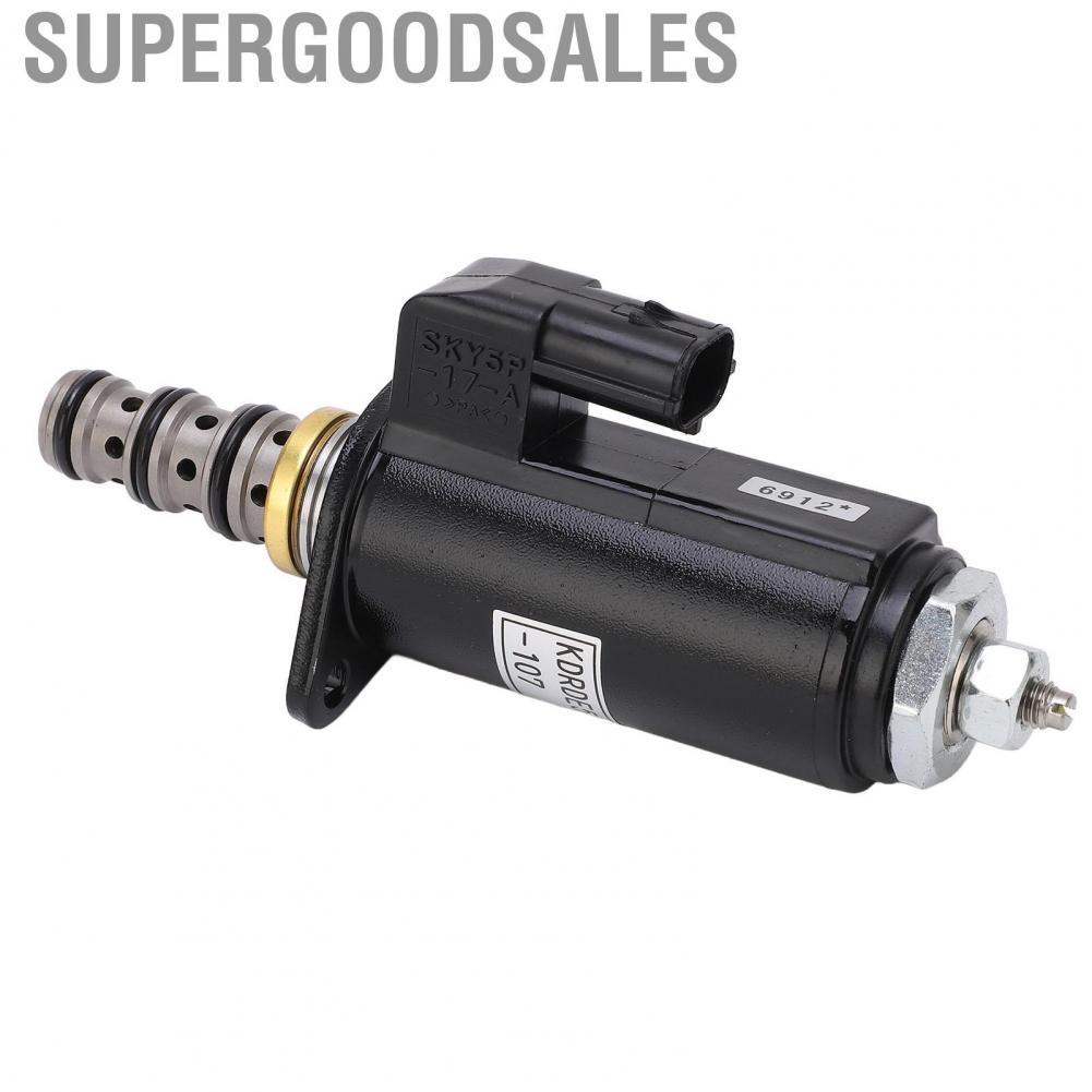 Supergoodsales Proportioning Valve  Excavator Proportional Solenoid Stable Performance Wide Compatibility for Industry