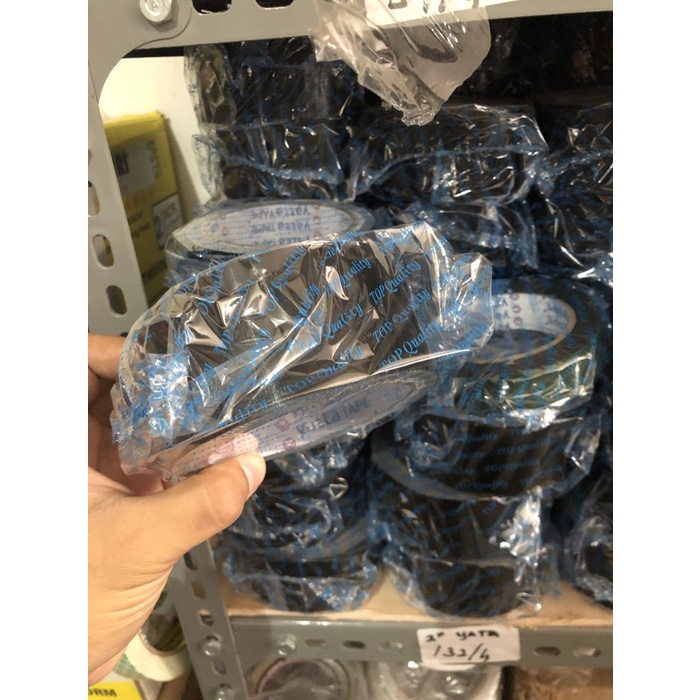 

LAKBAN KAIN HITAM PEREKAT SOLATIP 1inc 1,5inc 2 inc - 1 INC