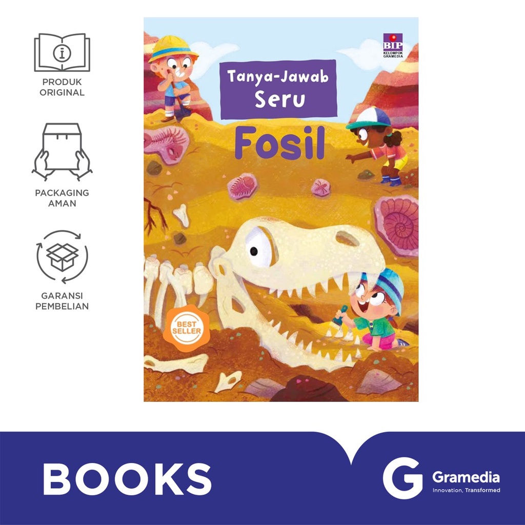 Tanya Jawab Seru Tentang Fosil (Miles Kelly, PHIL STEELE)