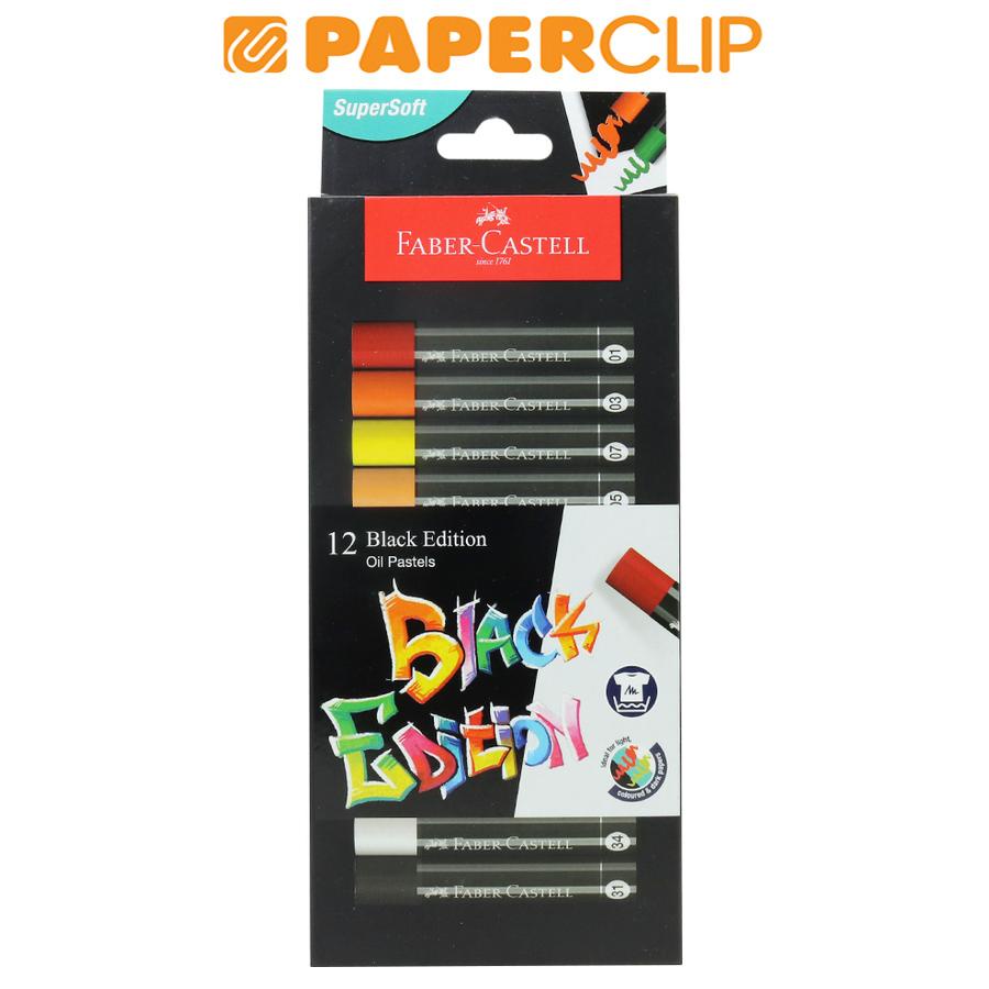 

CRAYON FABER CASTELL OIL PASTEL 220012 12C BLACK EDITION