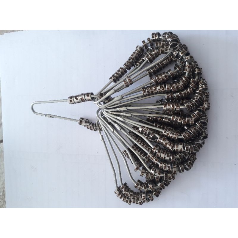 RING BURUNG MERPATI PUTER PELUNG PENDAMPING PENANDA SLIM BAJA