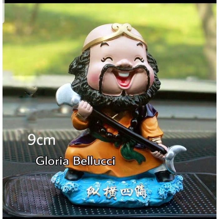 pajangan wucing kera sakti car dashboard wu ching hiasan dekorasi home