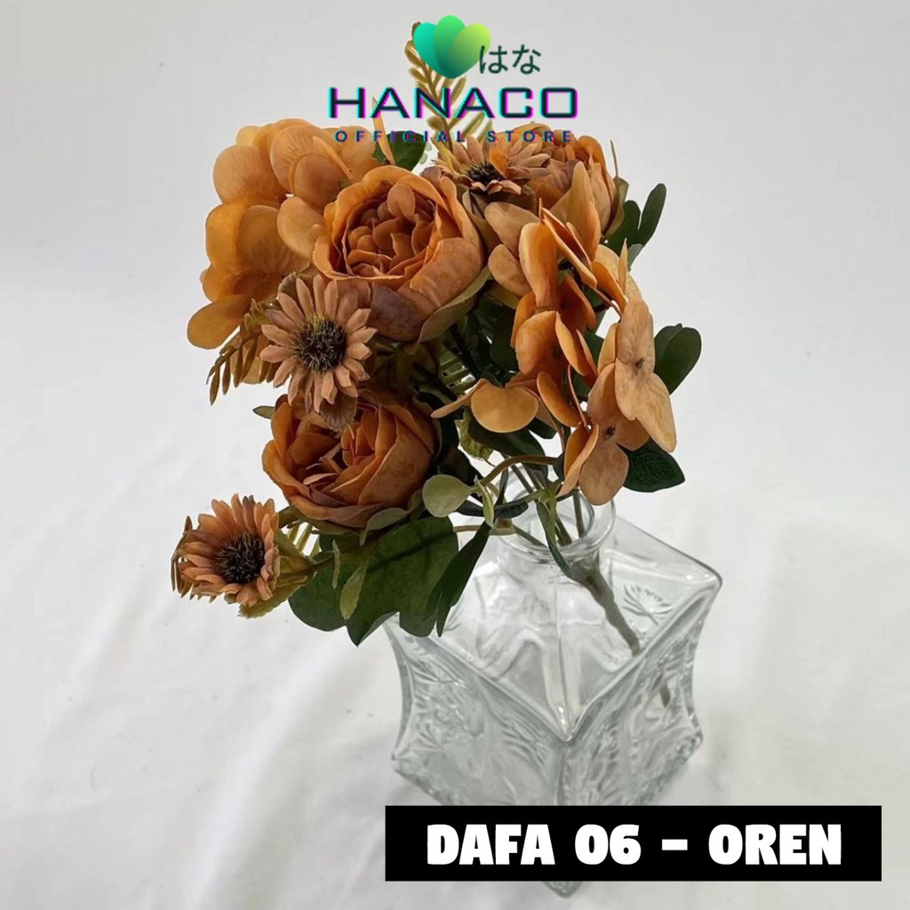 HANACO - Bouquet bunga DAFA 06 Artifisial Dekorasi