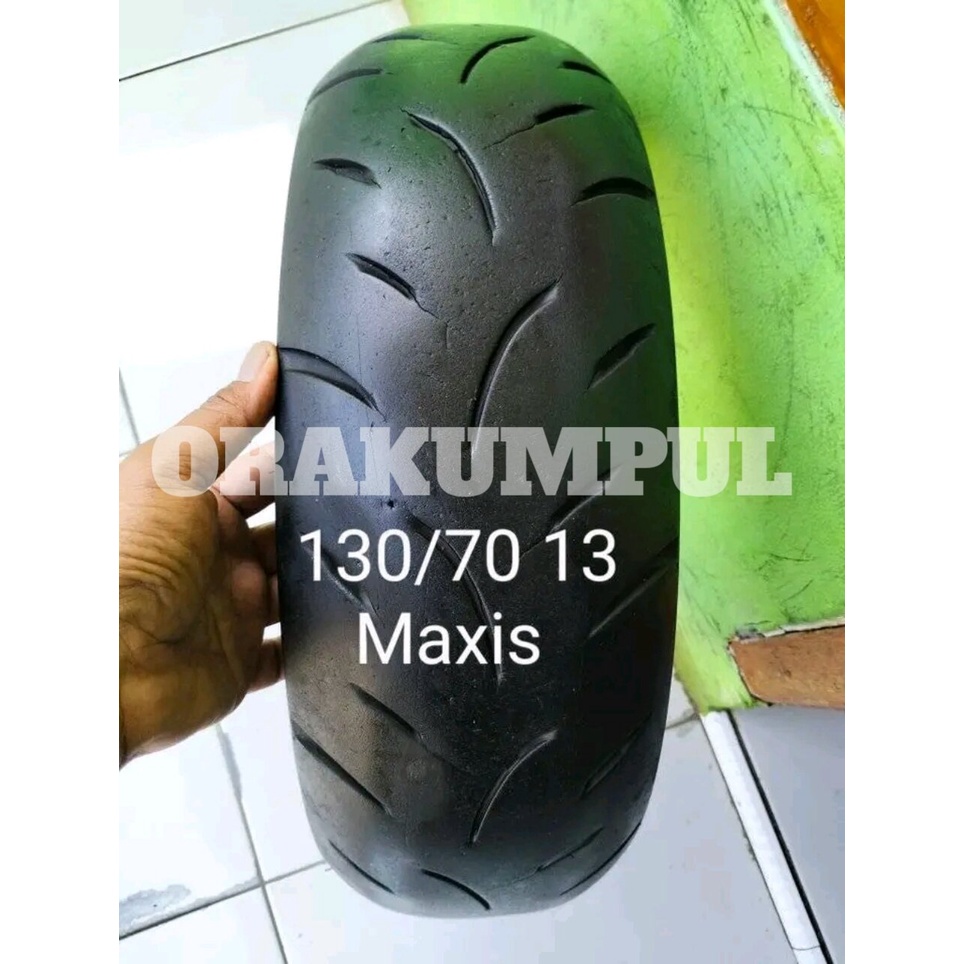Ban motor ring 13 merek Maxsis ukuran 130/70 ban motor tubles ring 13 ban second standar motor matic