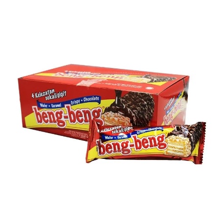 

Beng-beng Wafer Coklat Beng beng bengbeng - 1dus isi 8 pack