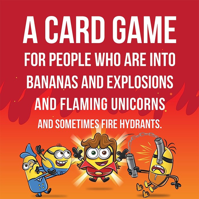 Exploding Minions by Exploding Kittens Board Games Card Game