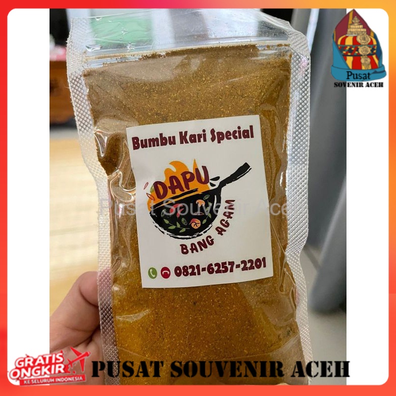 

Bumbu Kari Special untuk Ayam / Bebek Racikan Bang Agam 95 gr