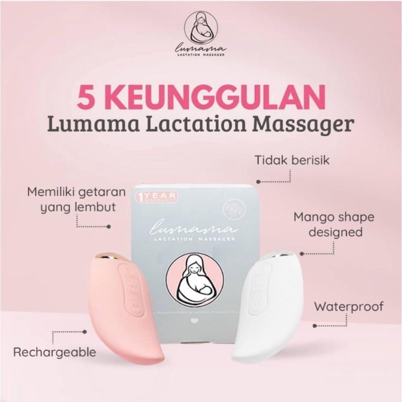 Lumama Lactation Massager / Alat Pijit Laktasi
