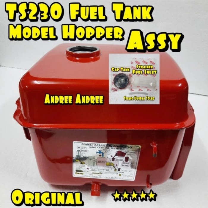 TS230 Model Hopper Fuel Tank Assy Tangki Solar Yanmar TS-230 Original