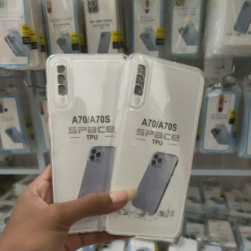 Silikon Case Bening SAMSUNG A70 / A70S Softcase Space TPU Casing Transparan