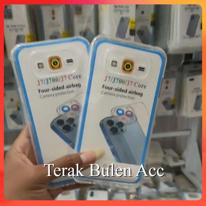 Softcase Bening SAMSUNG J7 / J7 2015 / J7 CORE Case Clear Transparan Protec Camera