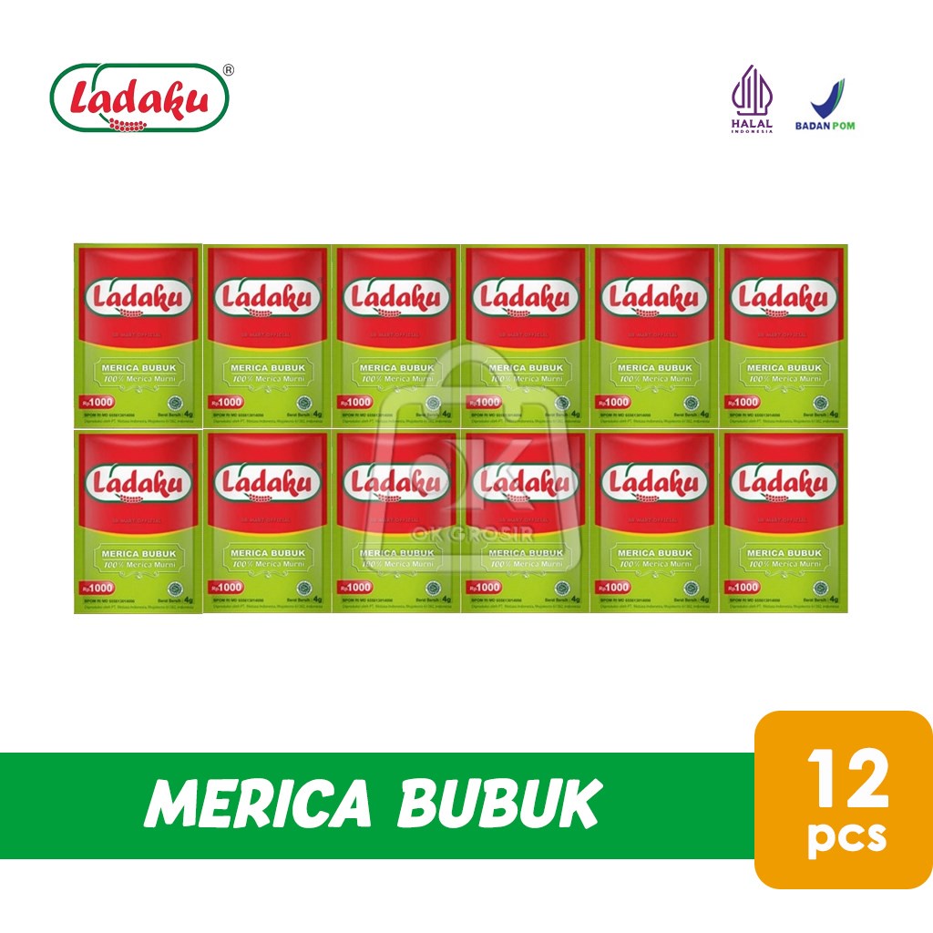 

Ladaku Merica Bubuk Sachet (1 Renteng isi 12pcs)