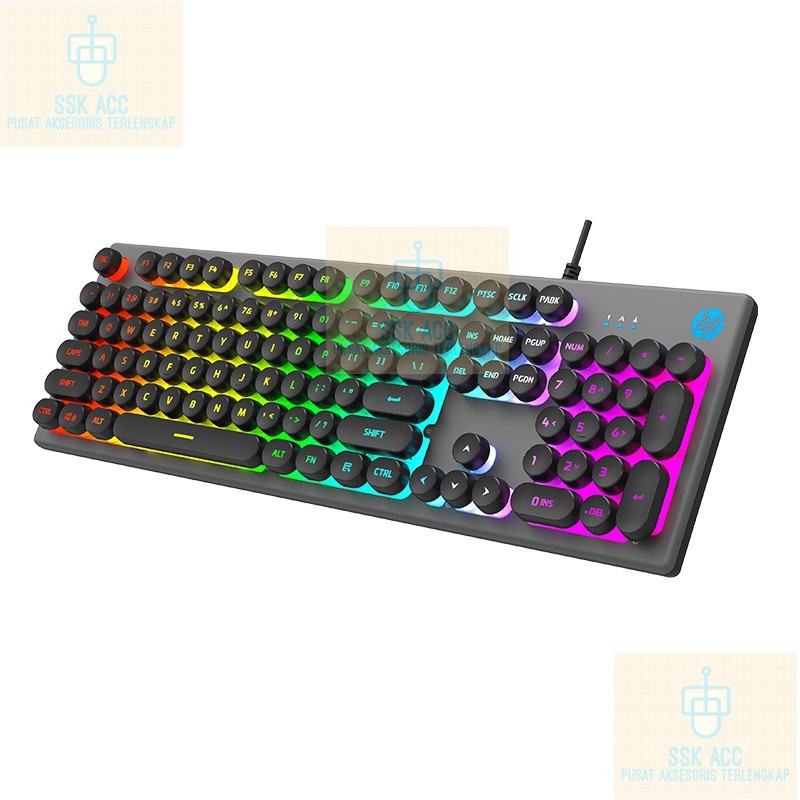 Keyboard Gaming HP K500Y - RGB Membrane (Rubber Dump) | Keyboard | Keyboard Mouse | Keyboard Kabel g