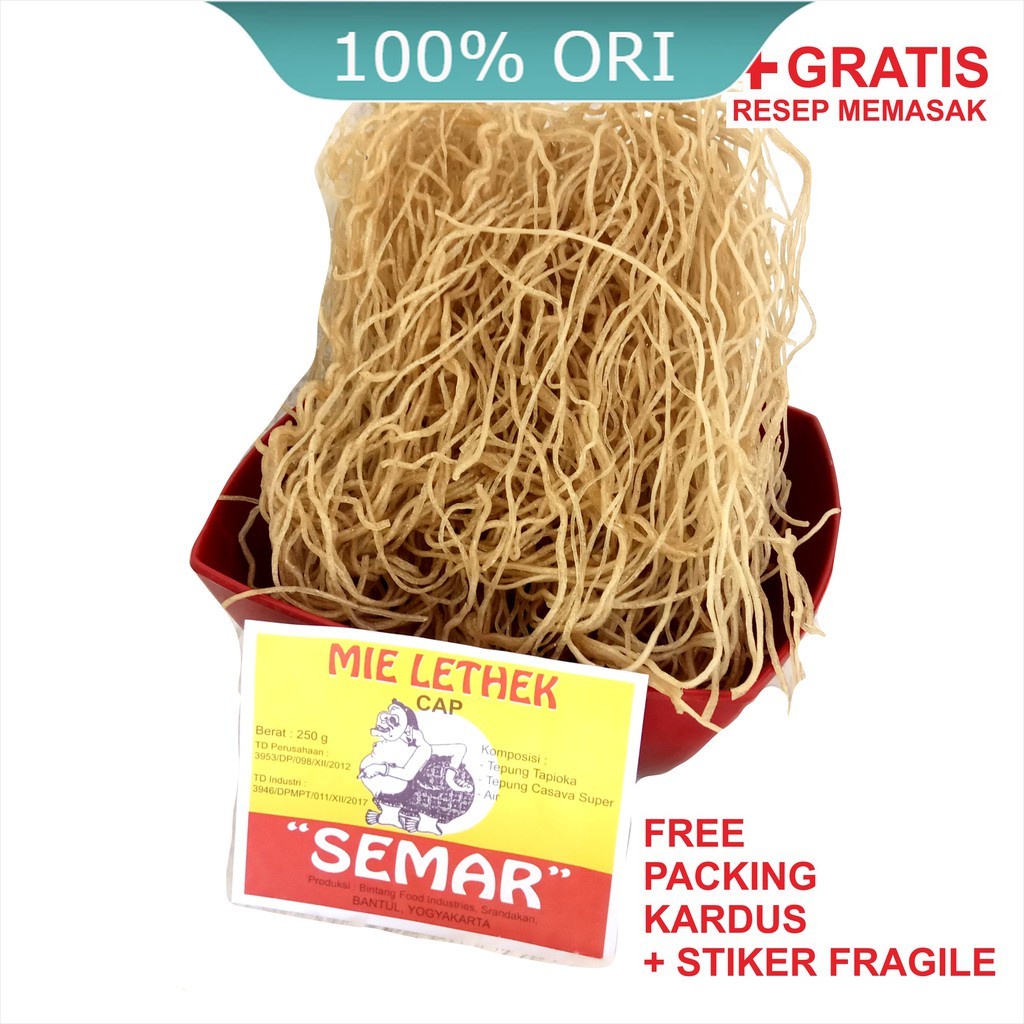 

Promo Mie lethek bendo 1kg cap semar bakmi jawa khas jogja mi letek organik asli bantul Terlaris