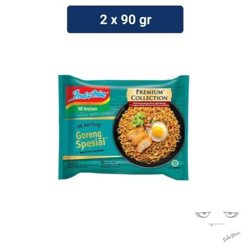 

Indomie Mi Instan Keriting Goreng Spesial 90 gr x 2