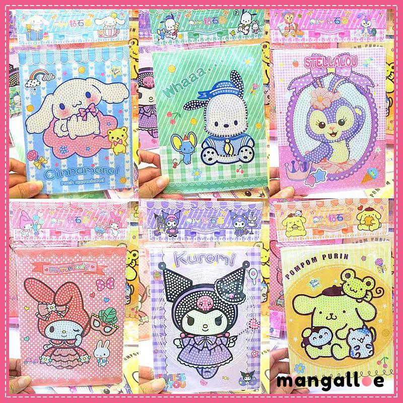 

Anak DIY Berlian Stiker Kreatif Buatan Tangan Menempelkan Mainan Stiker Kartun Lucu -MG