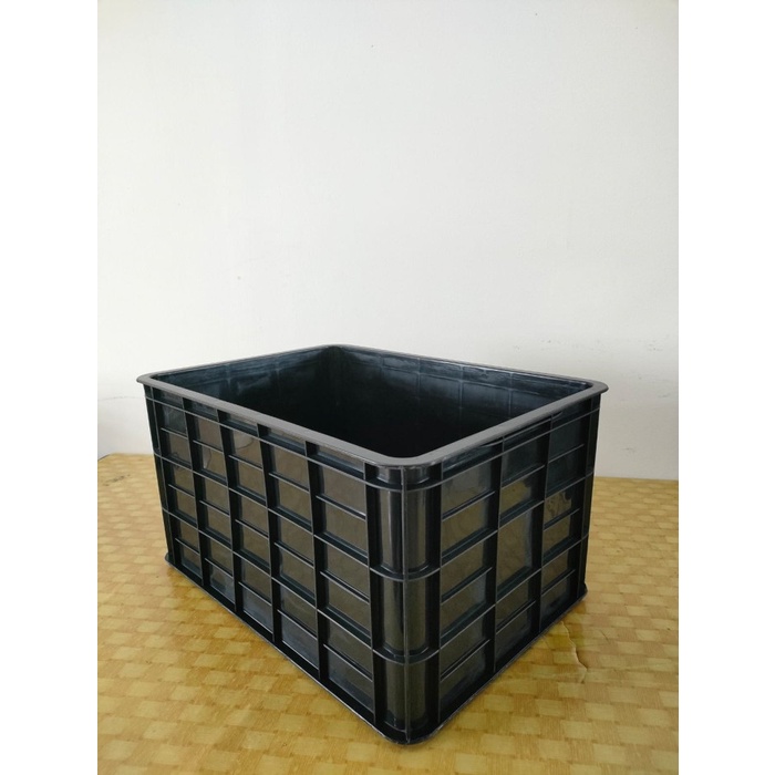 

Keranjang Krat Plastik Industri Box Container Rapat