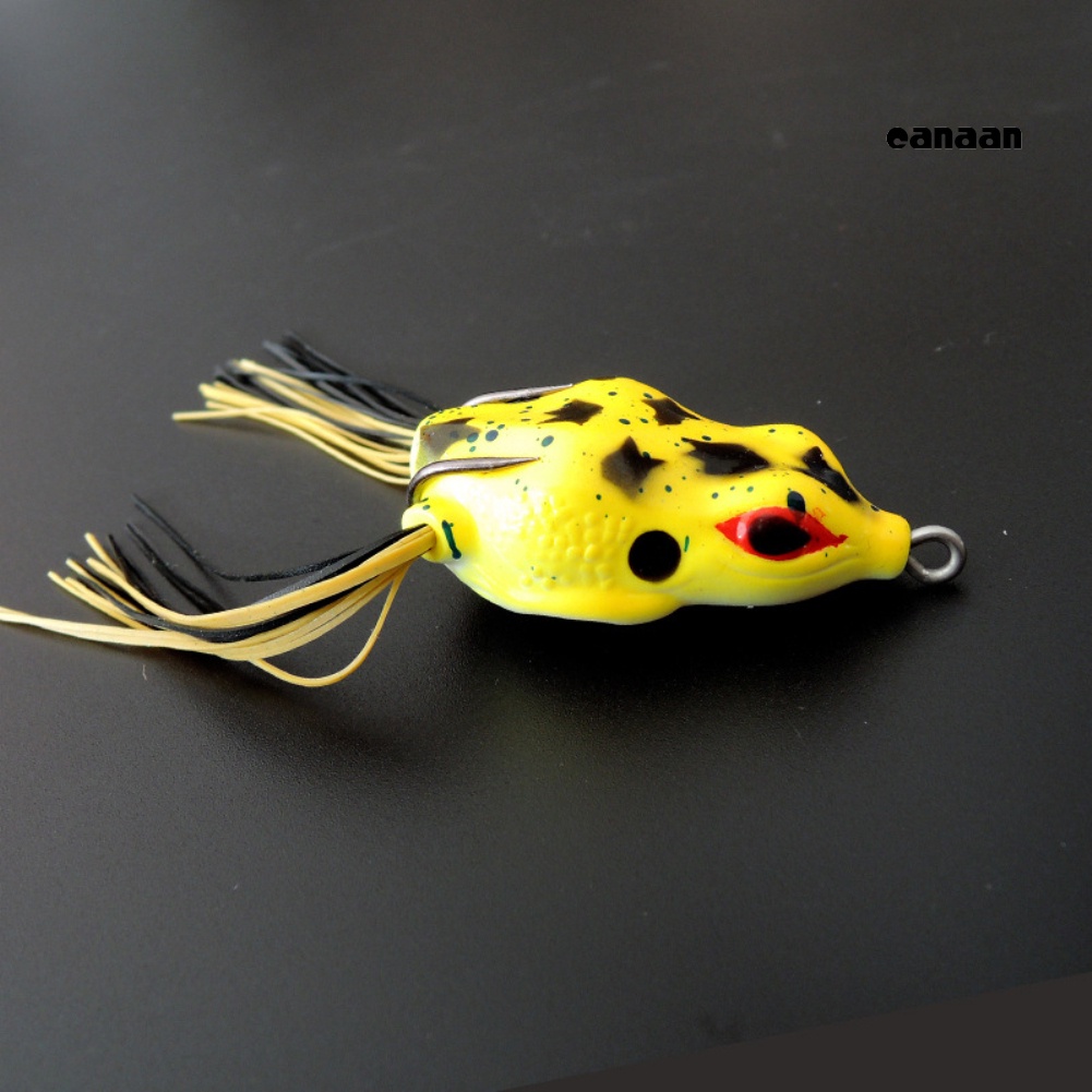 Cnn-5 Pcs 3D Kodok Besar Topwater Fishing Lure Crankbait Hooks Bass Umpan Tackle Tool