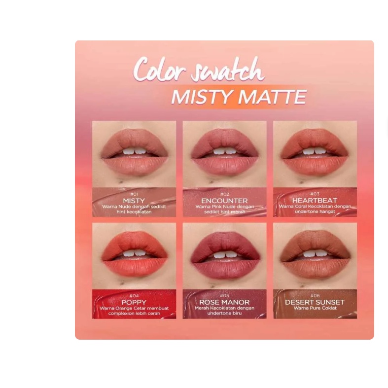 (READY &amp; ORI) DAZZLE ME MISTY MATTE LIP CREAM BPOM