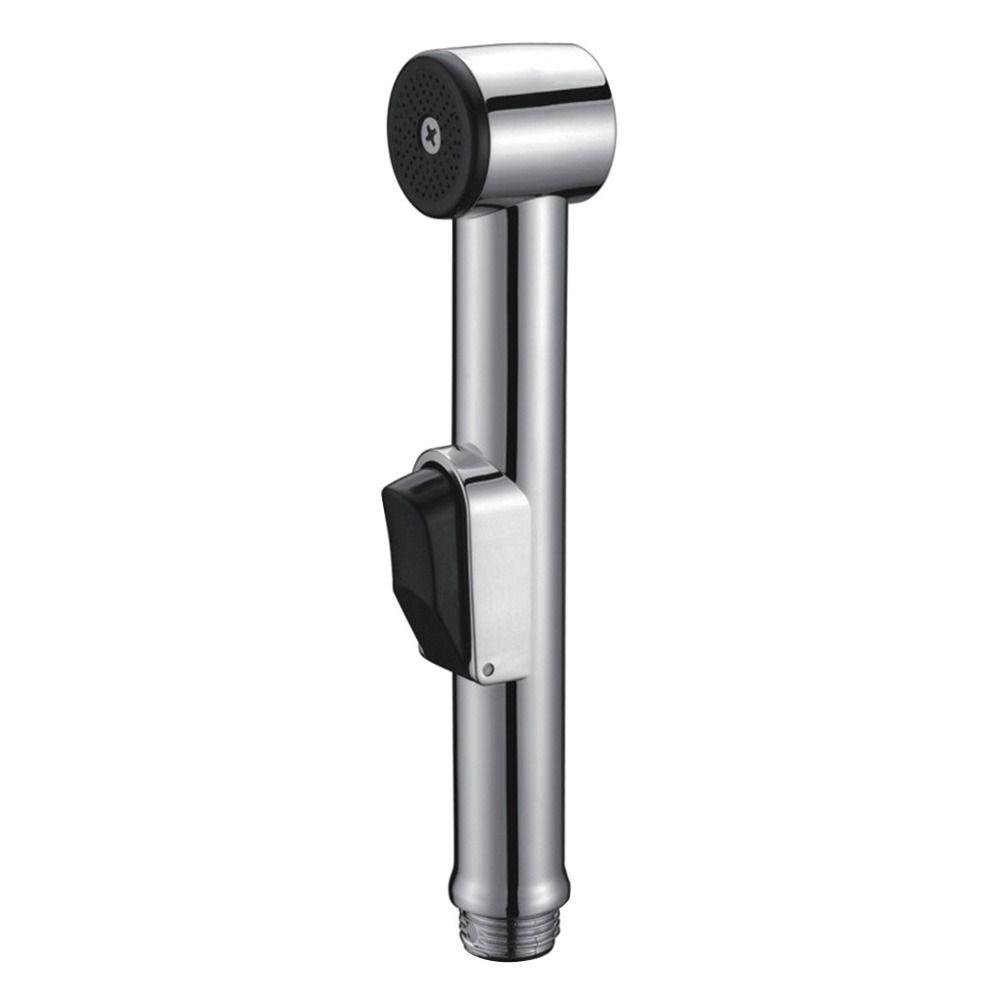 Populer Semprotan Selang Genggam Adjustable Stainless Steel Higienis Toilet Douche Bidet